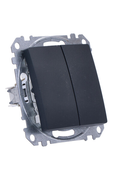 Other Sedna Design Elements double button black anthracite