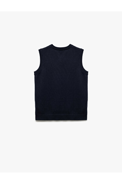 Koton Sleeveless V-Neck Knitwear Sweater