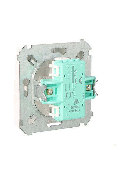 Other BMZ10111 Basic roller shutter button, white module