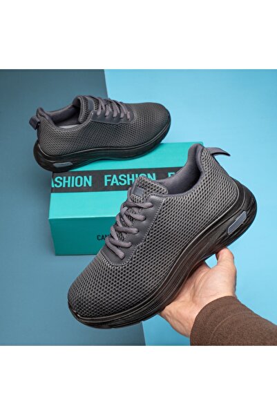 Modlet.ro Men's grey sneakers with laces MOD13190