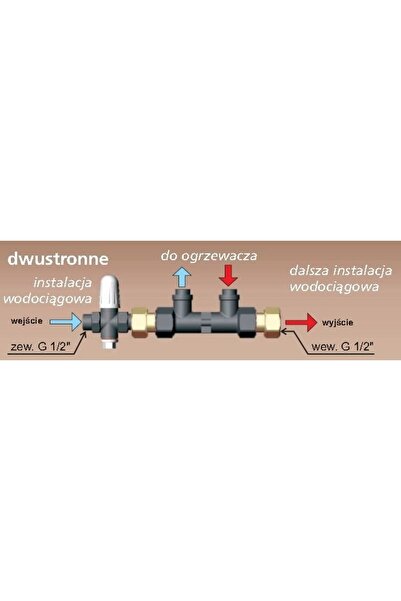 Other Pressure connection with two screw connections