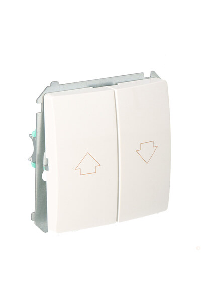 Other BMZ10111 Basic roller shutter button, white module