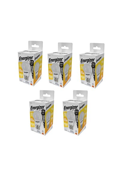 Energizer Set of 5 Energizer LED bulbs, 8.8W, 806 lumens, 4000K, neutral light, energy class F