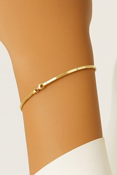 Çgk Çiğdem Gürel Kuyumculuk 8K Ajda Model Altın Bilezik