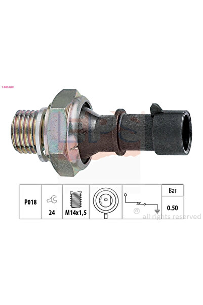 Eps Senzor Presiune Ulei Opel Vectra B Combi (j96) 1996-2003 Diesel