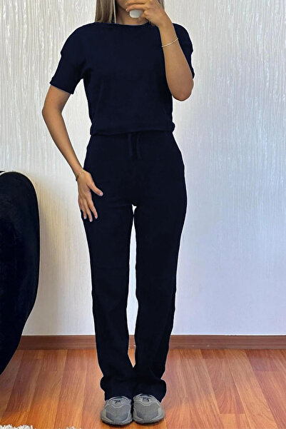 YAKAMEL Women's Short Sleeve Rubberized Soft Pajama Set