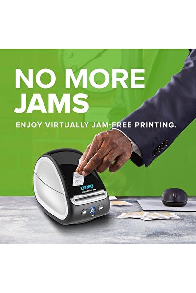 Dymo طابعة ملصقات LabelWriter 550 | صانع ملصقات مع طباعة حرارية مباشرة | تسجيل تلقائي للملصقات