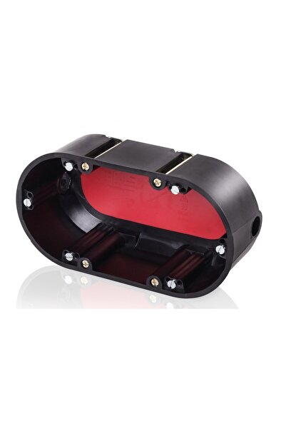 Other Doză de perete ignifugă neagră E90, adâncime dublă 60 mm