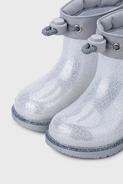 IGOR W10339-135 Bimbi Unicornio Glıtter Silver Girls' Rain Boots