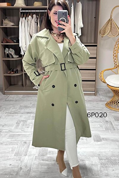 İnce Topuk Prive Seri Apoletli Torino Trench Coat 6P020