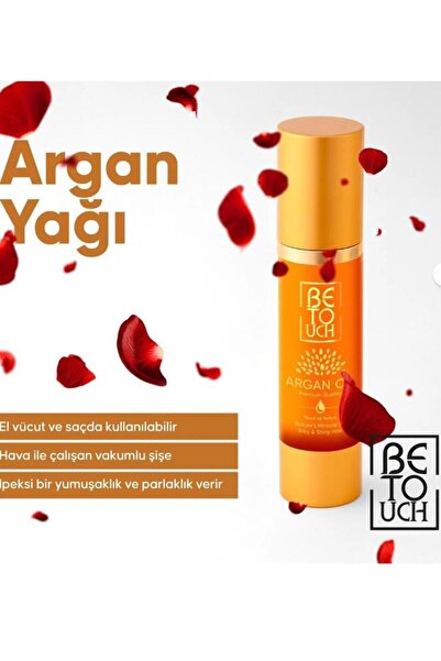 Be Touch Argan El Vücut Ve Saç Bakım Yağı 50 Ml