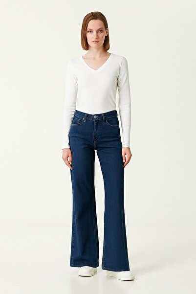 HAKKE V Yaka Uzun Kollu BLUZ