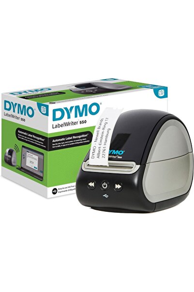 Dymo طابعة ملصقات LabelWriter 550 | صانع ملصقات مع طباعة حرارية مباشرة | تسجيل تلقائي للملصقات