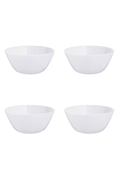 Vervo.ro Bowl set, 4 pieces, 1.16 L, Opal, White