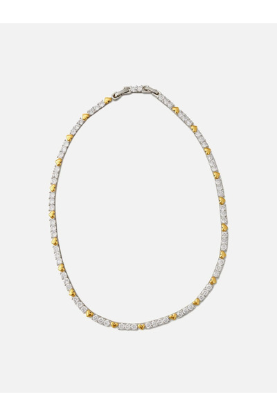 GOLDURA ATELIER Marya Silver Gold Detay Kolye KY16