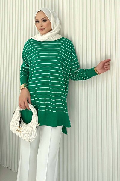 Melike Tatar تونيك تريكو مخطط 70-2020