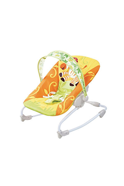 TSUMAB Colorful Baby Rocker Bouncer Chair – Adjustable Infant Seat with Safety Harness