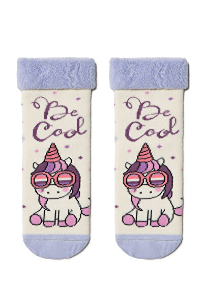 Conte Sosete flausate bumbac Cool Unicorn