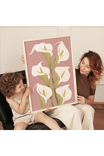 Tuba Decor Tablo dintr-o singură bucată cu rame din lemn pentru sufragerie, sufragerie, bucătărie