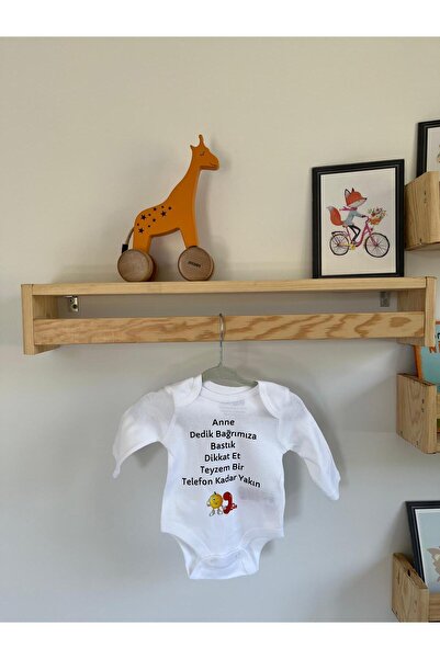 ARASBASKIEVİ 100% قطن عضوي، عمتي قريبة مثل الهاتف، بدلة أطفال بيضاء بادي مع م...