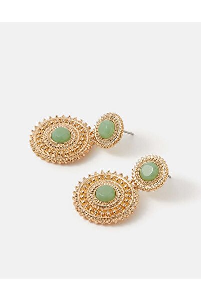 Accessorize SUNRISE SHAPES SHORT DROP Gold