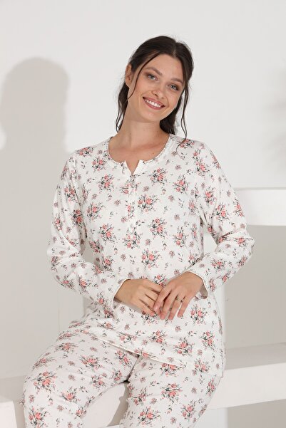 Etoile 100% Cotton Long Sleeve Women's Pajama Set 98290
