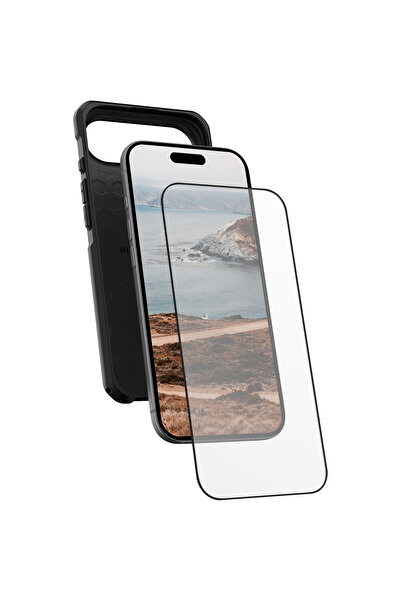 UAG Apple iPhone Uyumlu Air Temperli Cam Ekran Koruyucu