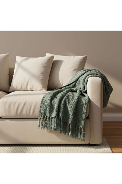Orange Bed & Bath Chenille Throw | Shawl