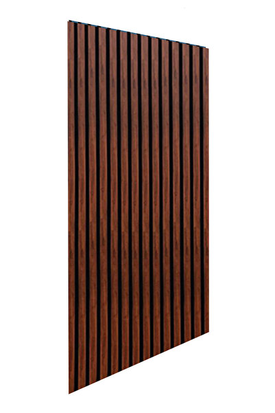 shop Mdf Ahşap Akustik Duvar Paneli 60x275 Cm - Hisar Ceviz
