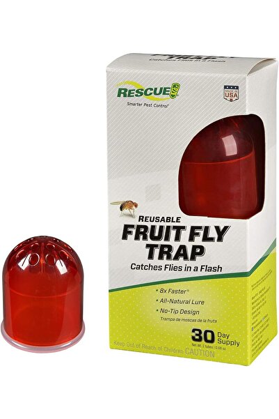 Rescue مصيدة ذباب الفاكهة القابلة لإعادة الاستخدام