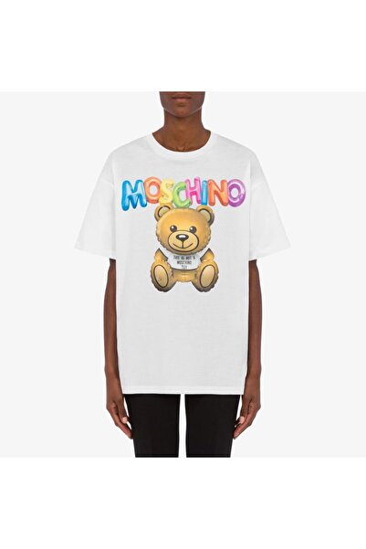 Moschino T-SHIRT "INFLATABLE TEDDY BEAR" WHITE
