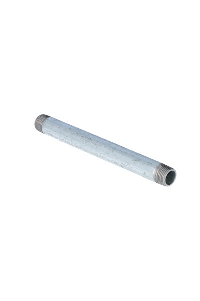Other Galvanized steel 34-point bolt, length 0.30 m, double-threaded