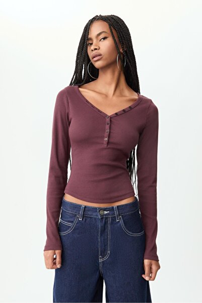 Stradivarius Blouse with buttons