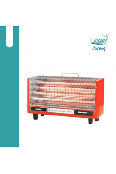 Crown Electric Heater 2000 Watts - Red