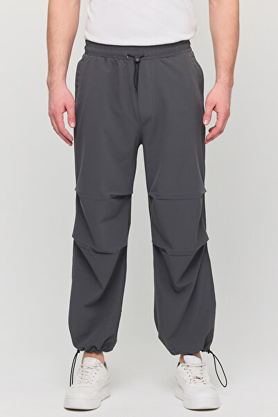 YXC Trend Maker Parachute Fabric Pocket Adjustable Leg Baggy Trousers