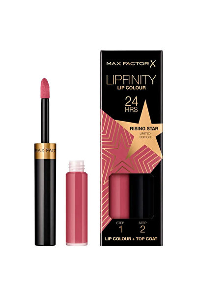 Max Factor Set editie limitata pentru machiajul buzelor LIPFINITY #84 rising star 2 buc
