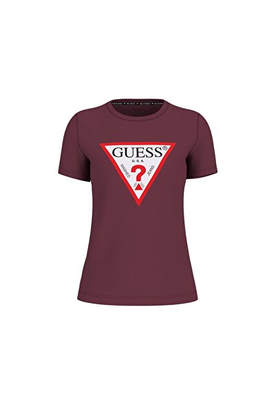 Guess Original Kadın Slim Fit T-Shirt