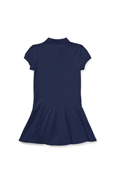Polo Ralph Lauren Lacivert Polo Kız Çocuk Elbise