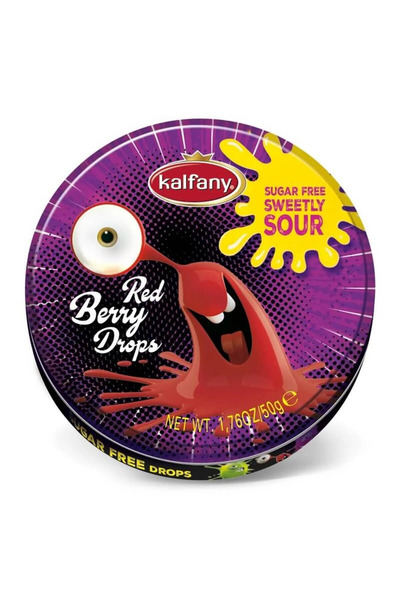 KALFANY كريزي دروبس بنكهة التوت الأحمر 50 جم × 40