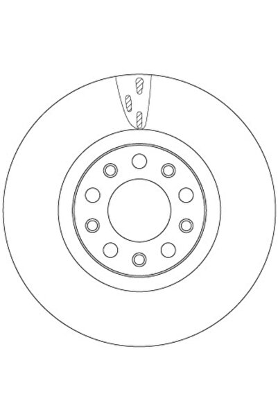 TRW Disc Frana Alfa Romeo Giulia