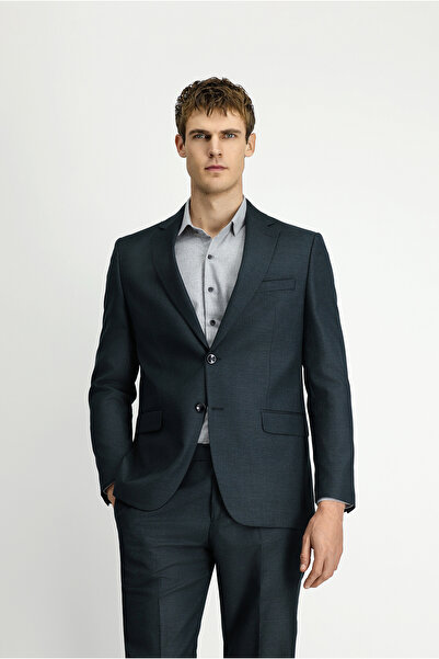 Kiğılı Regular Fit Kuşgözü Beli Lastikli Takım Elbise