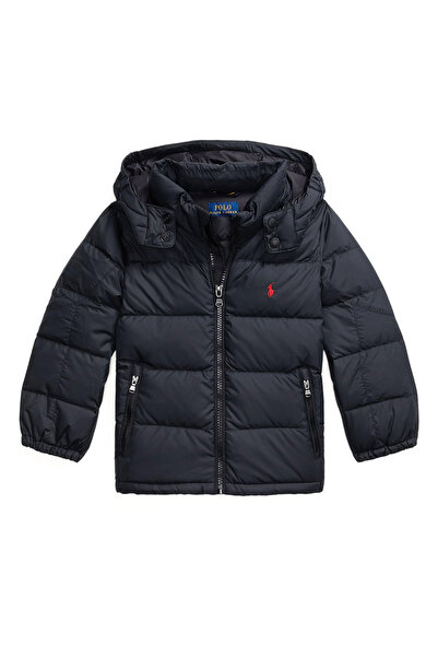 Polo Ralph Lauren Siyah Kapitoneli Erkek Çocuk Mont