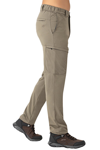 Crozwise Чоловічий спортивний костюм з прямими штанинами, хакі 2240