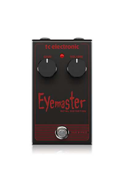 Genel Markalar EYEMASTER METAL DISTORTION Skull-Pounding Metal Distortion Pedal