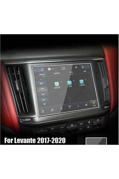 GLASOR واقي شاشة متوافق مع الوسائط المتعددة مقاس 8 بوصات من مازيراتي ليفانتي ...