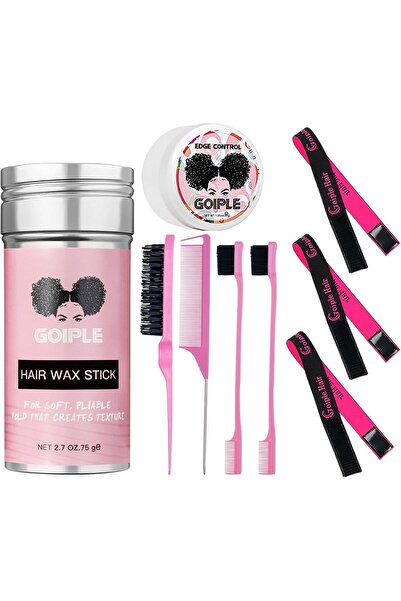 Goiple 3 قطع من الأشرطة المرنة لحواف الشعر المستعار - شريط شعر مستعار قابل لل...