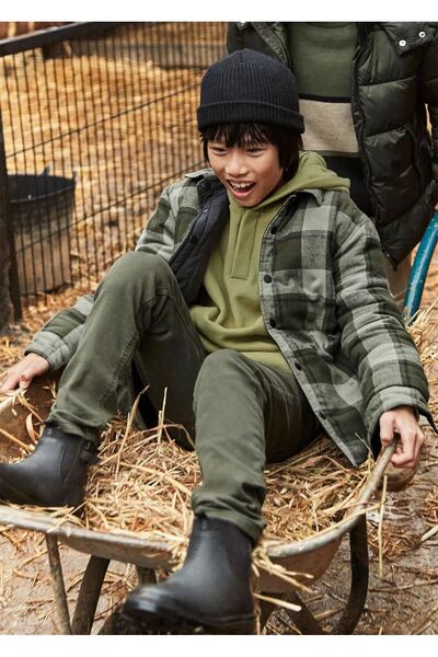 MAYORAL Boy's Slim Fit Trousers Green 7569