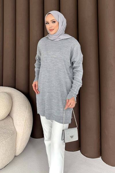 Melike Tatar κοτλέ Πλεκτό Τούνικ 70-2425