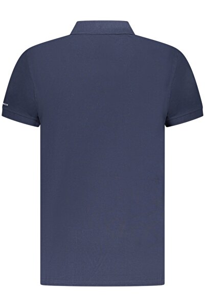 Trussardi Men's polo shirt, with graphic print, Regular fit, Navy blue