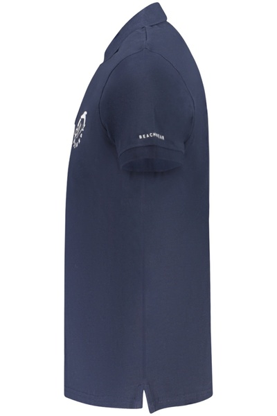 Trussardi Men's polo shirt, with graphic print, Regular fit, Navy blue